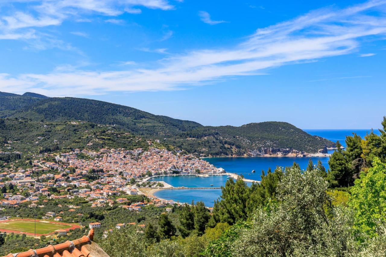 Villa Agia Marina Скопелос Экстерьер фото