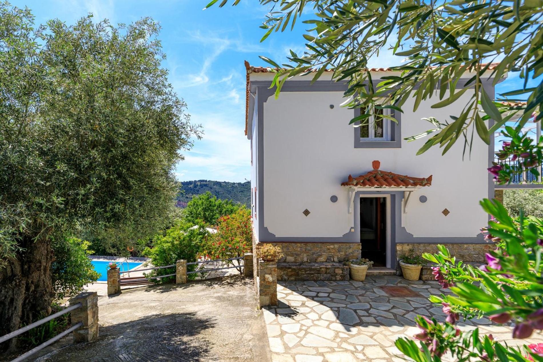 Villa Agia Marina Скопелос Экстерьер фото
